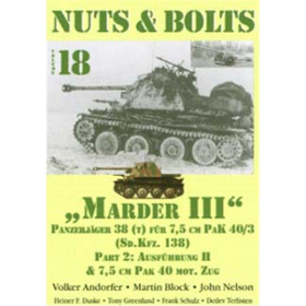 Nuts & Bolts 18: "Marder III" Panzerjäger 38 (t) für 7,5 cm Pak 40/3, Sd.Kfz. 138, Part 2