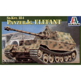 Sd. Kfz. 184 Panzerjäger Elefant, Italeri 7012, M 1:72
