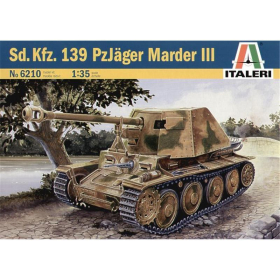 Sd. Kfz. Panzerjäger Marder III, Italeri 6210, M 1:35