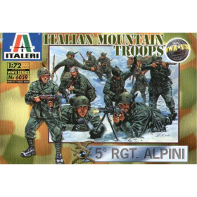 Italian Mountain Troops "Alpini", Italeri 6059, M 1:72