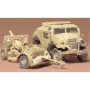 British 25 Pdr. Field Gun & Quad Gun Tractor, Tamiya...