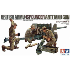 Britische 6-Pfünder-Kanone, Tamiya 35005, M 1:35