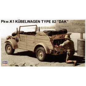 PKW K1 Kübelwagen Typ 82 DAK, Hasegawa 4504, M 1:24