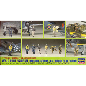 Piloten verschiedene Nationalitäten, Hasegawa 7208, M 1:72