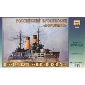 Russischer Kreuzer "Borodino", Zvezda 9027, M 1:350