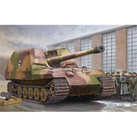 German Geschützwagen Tiger mit 17cm K72, Trumpeter 00378, M 1:35