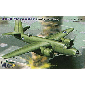 B-26B "early", Valom 72021, M 1:72 (erscheint April 08)