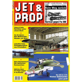 JET & PROP 6/08 Flugzeuge von gestern & heute im Original & im Modell