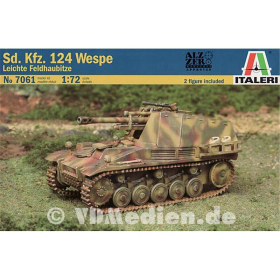 Sd. Kfz. 124 "Wespe" Leichte Feldhaubitze, Italeri 7061, M 1:72