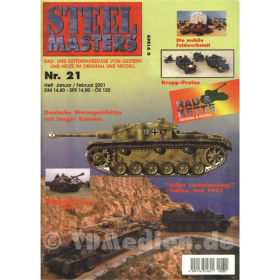 STEELMASTER 21 Rad- & Kettenfahrzeuge von gestern & heute im Original und Modell