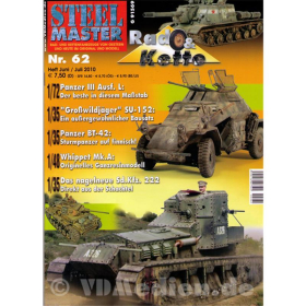 STEELMASTER Nr. 62 Rad- & Kettenfahrzeuge von gestern & heute im Original und Modell