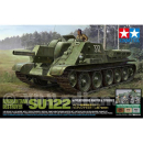 SU-122 Russischer Panzerjäger mit 7 Figuren und...