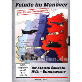 Feinde im Manöver - Die grossen Übungen NVA - Bundeswehr - Box mit 2 DVDs