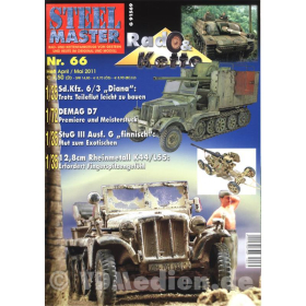 STEELMASTER Nr. 66 Rad- & Kettenfahrzeuge von gestern & heute im Original und Modell
