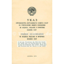 Erlaß des Präsidiums des Obersten Sowjet der...