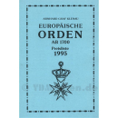 Europäische Orden ab 1700 - Preisliste 1995 -...