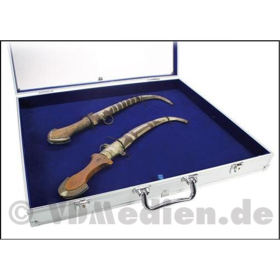 Sammel-Vitrine "Maxi" 5777SP mit Samteinlage Orden Waffen