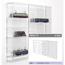 Präsentations-Vitrine im Modulsystem (A 5210)