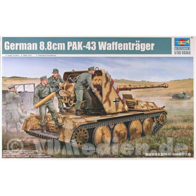 8.8cm PAK-43 Waffenträger, 1:35 Trumpeter 05550