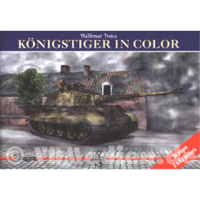 Königstiger in Color (inkl. 2 Poster) - W. Trojca Panzer Tank Modellbau