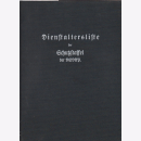 Dienstaltersliste der Schutzstaffel - Stand 1. Dezember 1936