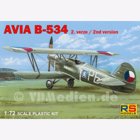 Avia B-534 II.version, RS-Models 1:72 (92066)