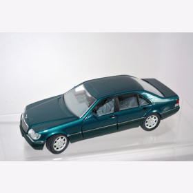 Mercedes SEL600, grün metallic, M 1:24 Schabak Fertigmodell Originalverpackung