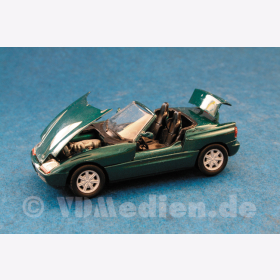BMW Z1 mit Senktür, grün metallic, M 1:43 Schabak 1160