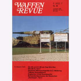Waffen Revue Nr. 89 Minensuchgeräte Tellermine 43 MG 08/15