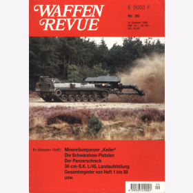 Waffen Revue Nr. 99 Minenräumpanzer Keiler Flakpanzer Kugelblitz
