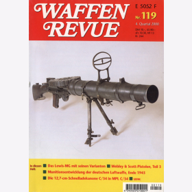 Waffen Revue Nr. 119 Lewis Maschinengewehr MGSelbstladepistolen Webley& Scott