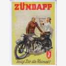 Blechschild "Zündapp zeigt dir die Heimat!"
