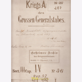 Nutzen der militärischen Geschichte, Ursach ihres Mangels - Gerhard von Scharnhorst