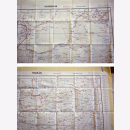 Fliegerkarte Silk Map von Kandahar (Afghanistan) und...