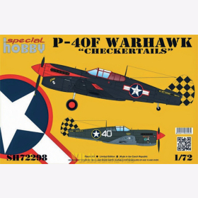 P-40F Warhawk "Checkertails", Special Hobby 72298 1:72