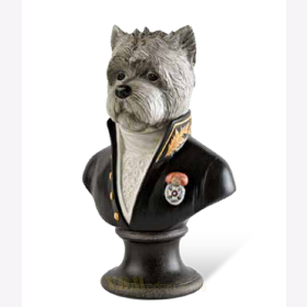 Porzellanbüste "LAcadémicien" - "Thierry Poncelet" 25-03