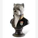 Porzellanbüste "LAcadémicien" -...