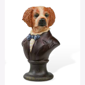 Porzellanbüste "Le Comte Edwin Spaniel de Brittany" - "Thierry Poncelet" 25-77
