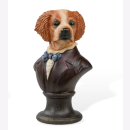 Porzellanbüste "Le Comte Edwin Spaniel de...