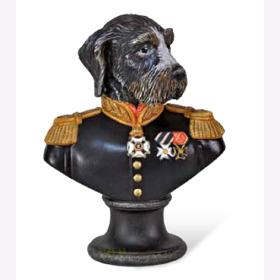 Porzellanbüste "Grand Marshal" - "Thierry Poncelet" 25-59