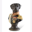 Porzellanbüste "Général von...