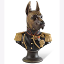 Porzellanbüste "Le grand Vainqueur" -...