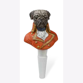 Bottle Deco Cap "Le Gouverneur des Colonies" - "Thierry Poncelet" / Porcelain 25-78