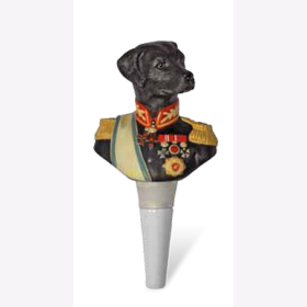 Deco Bottle Cap "Général von Blackweter" - "Thierry Poncelet" / Porcelain 25-66