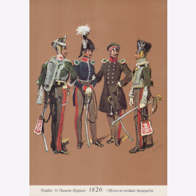 Uniformtafel Gr.1/Nr.148: PREUSSEN, 1753 - 1786, Armee Friedrichs des Großen