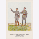 Uniformtafel Gr.1/Nr.391: WÜRTTEMBERG. 1914-1918...