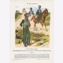 Uniformtafel Gr.4/Nr.2: PREUSSEN 1813/14 Freiwillige...