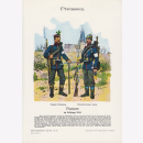 Uniformtafel Gr.1/Nr.13: RUSSLAND: NASSAU 1809 - 1815, Do...