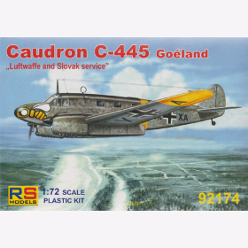 Caudron C-445 Goeland "Luftwaffe and Slovak Service", RS Models, 1:72, (92174)