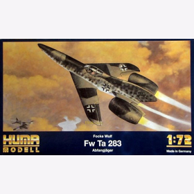 Focke Wulf Fw Ta 283 Abfangjägerr 1:72 Huma Modell 4003